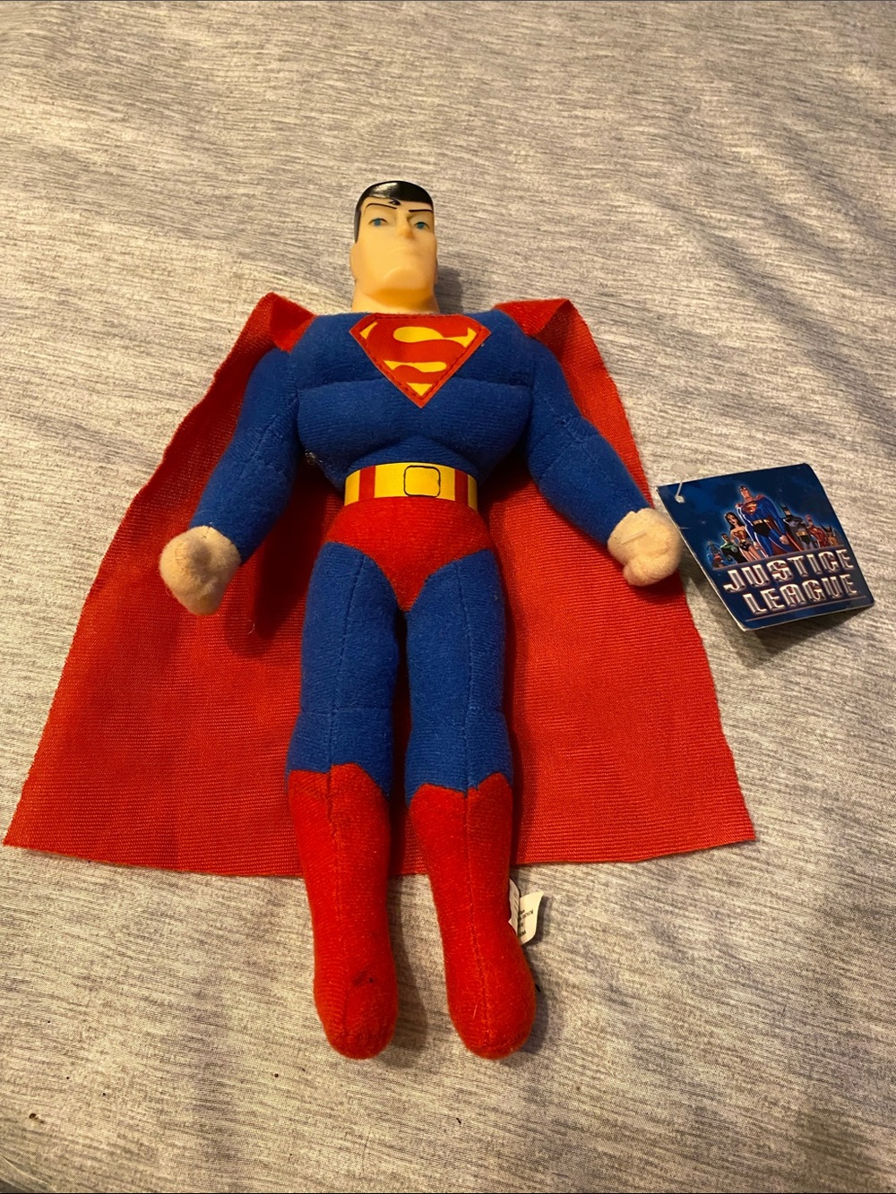 Cartoon Network Justice Leaque Superman Plush Toy Figure 10” NWT